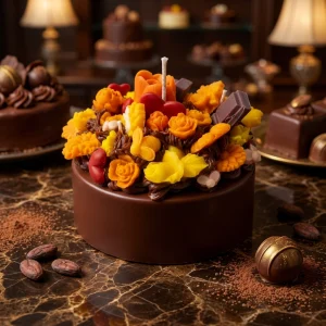 Chocolate Candle Cakes